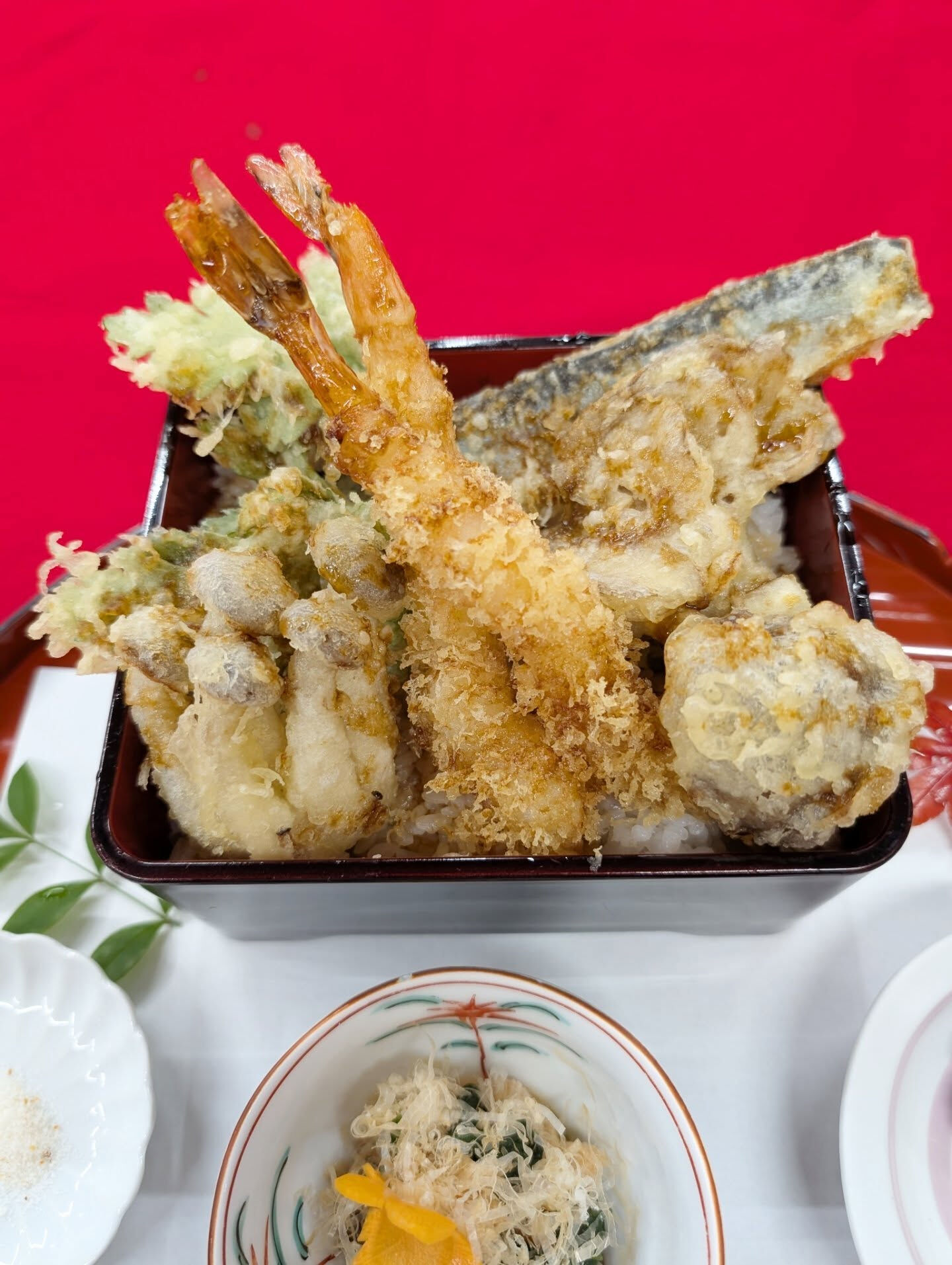 天ぷら重始まります！昼夜限定5食です