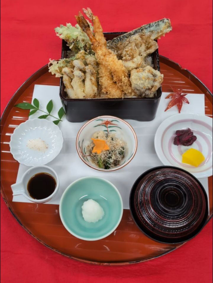 天ぷら重始まります！昼夜限定5食です