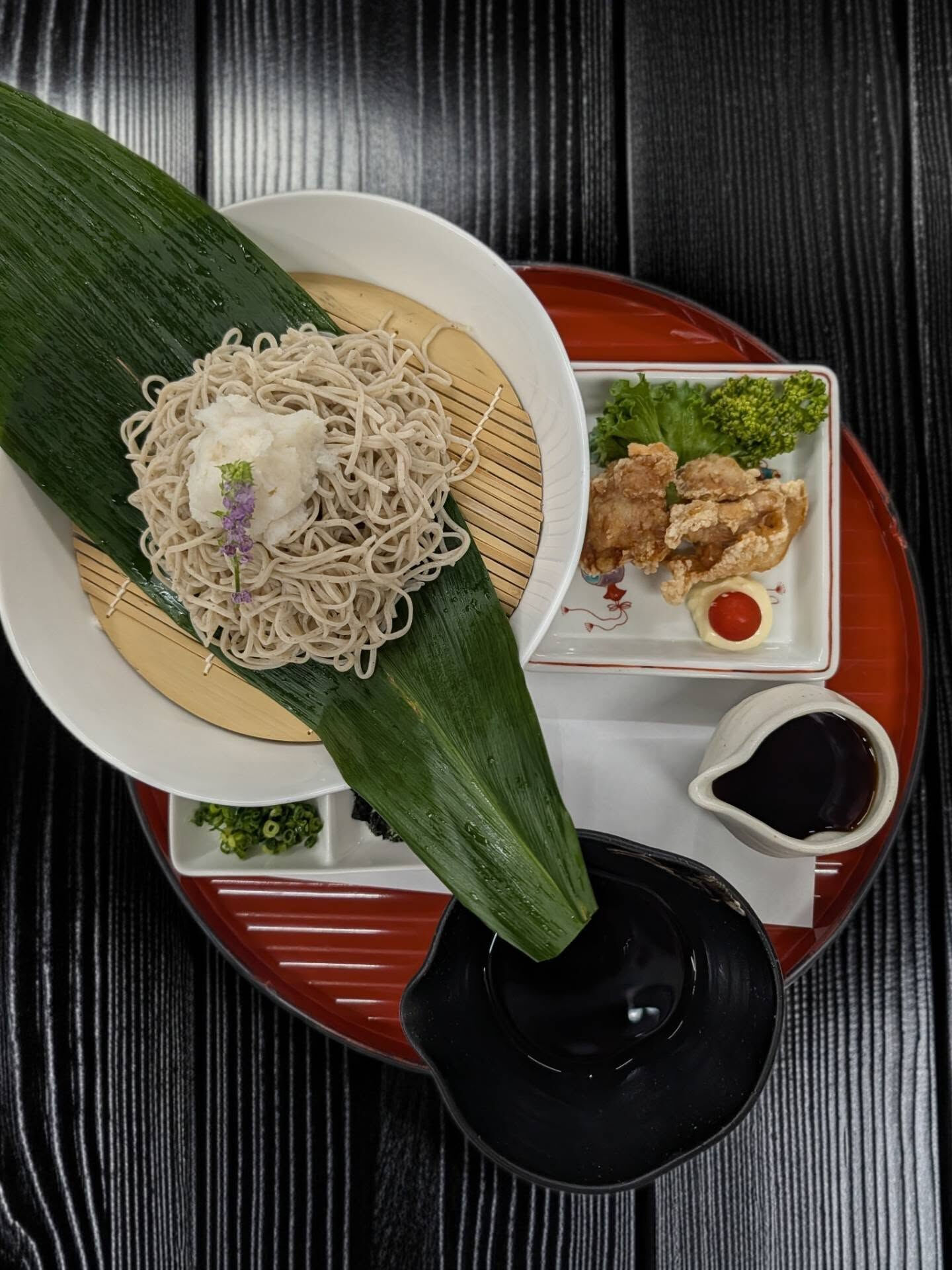 🌿【明日より販売開始】夏限定・辛味大根おろし蕎麦🌿⁡