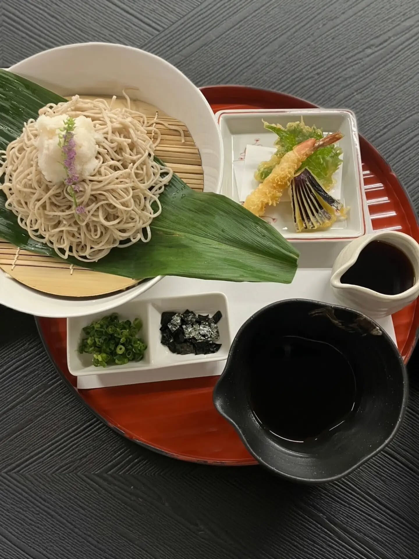 🌿【明日より販売開始】夏限定・辛味大根おろし蕎麦🌿⁡